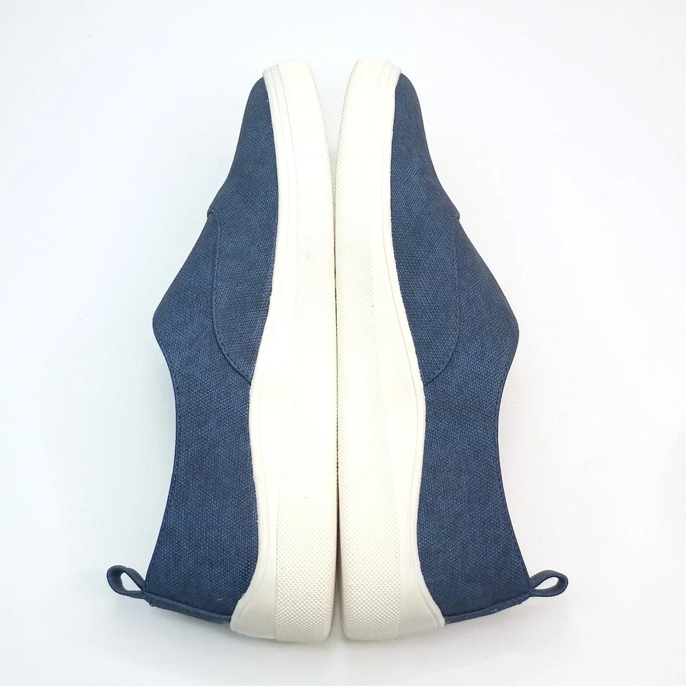 Kensie Salia Slip On Women Size 8.5 Navy Textile KS251602 Sneaker‎